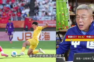 刘建宏点评男足输给韩国队：踢得不差，但没有运气保护你了