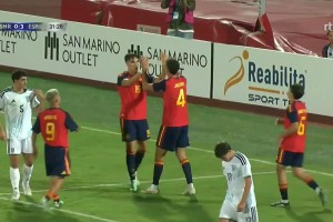 埃斯皮4射2传！U21西班牙13-0大胜圣马力诺U21